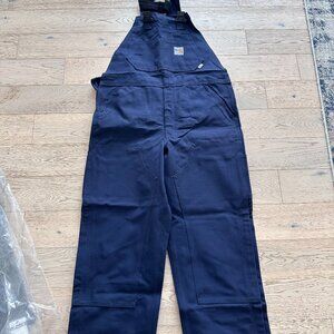 Carhartt Duck Bib Overall Unlined FRR45 DNY‎